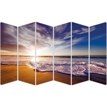 Renkselart Sahil Kıyı Deniz Mdf TABLO-2031 Model-B