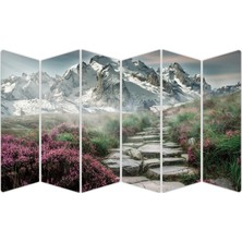 Renkselart Dağ Manzarası Mdf TABLO-3319 Model-B