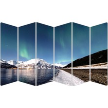 Renkselart Göl Manzarası Mdf TABLO-3246 Model-B