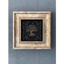 Oscar Stone Decor Çerçeveli Taş Duvar Dekoru 20 x 20 cm CDD-40-1341