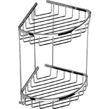 DUXXA Tel Köşelik 2 Katlı Oval Serisi