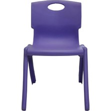 Temel Mor Kırılmaz Çocuk Sandalyesi - Kreş ve Anaokulu Sandalyesi 2 Adet