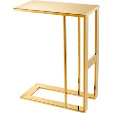 Hitit Dekorasyon Polina Gold C Sehpa