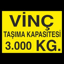 Technopa Vinç Kapasite 3 Ton 70 x 100cm
