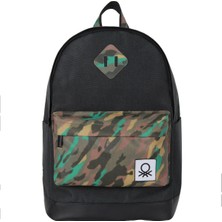 United Colors Of Benetton Casual Sırt Çantası 70433 - Siyah