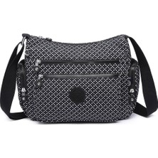 Smart Bags SMBYB1115-0127 Siyah/beyaz Kadın Çapraz Çanta