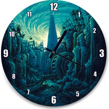 Cakatablo Yüzüklerin Efendisi Orta Dünya Duvar Saati