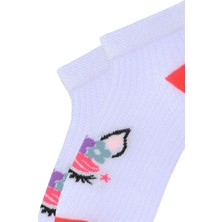 Mem Socks 6'lı Unicorn Desen Çocuk Patik Çorap