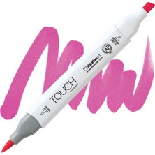 Shinhan : Twin Brush Marker : Fırça Uçlu Markör Kalem : Vivid Pink : Rp6