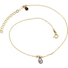 Bilezikci Damlataşlı 14 Ayar Altın Halhal