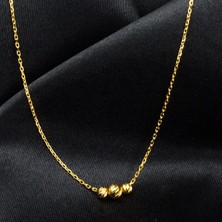 Bilezikci Top Altınlı 22 Ayar Zincir Kolye