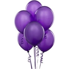 Tam İthalat Balon 100 Adet - Mor