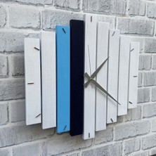 Katre  
katre Dizayn Doğal Ahşap Geotmetrik Duvar Saati 40X40 cm