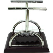 Mnk Home 18 cm Metal Toplu Denge Topları Masaüstü Obje Biblo