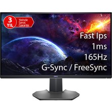 Dell S2721DGFA 27" 165Hz 1ms (Hdmı + Display) Qhd IPS Monitör