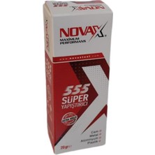 Novax 555 Cam Metal Plastik Yapıştırıcı 20 gr