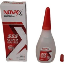 Novax 555 Cam Metal Plastik Yapıştırıcı 20 gr