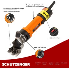 Schutzenger 320 Watt Metal Şanzuman Koyun-Keçi Kırkma Kırpma Makinesi 6 Kademeli SC-KK320