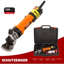 Schutzenger 320 Watt Metal Şanzuman Koyun-Keçi Kırkma Kırpma Makinesi 6 Kademeli SC-KK320