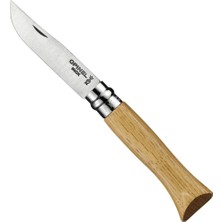 Opinel Inox No 6 Meşe Saplı Paslanmaz Çelik Çakı Bıçak