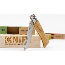 Opinel Inox No 6 Meşe Saplı Paslanmaz Çelik Çakı Bıçak