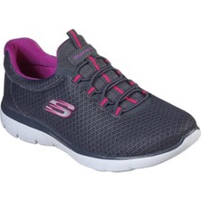 Skechers SUMMİTS Kadın Gri Spor Ayakkabı - 12980 CCPR