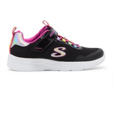 Skechers DYNAMİGHT 2.0-ROCKİN' RAİNBOW Büyük Kız Çocuk Siyah Spor Ayakkabı - 302464L BKMT