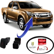 Mcar Isuzu D-Max Dörtlü Flaşör Anahtarı