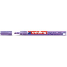 Edding 751 Çok Amaçlı Örtücü Boyama Markörü 1-2 mm Metalik Mor