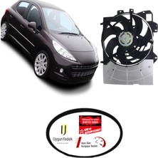 Winwin Peugeot 207 Radyatör Fan Motoru 9812028580