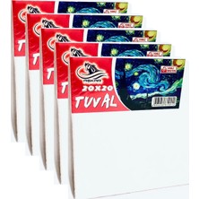 Aşkar 20 x 30 cm Tuval 5 Adet