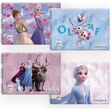 Keskin Color Frozen Iı  Resim Defteri 17 x 25 cm  15 Yp 4 Adet