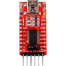 Emay Center USB To Ttl Çevirici Modül FT232RL Arduino Yeni + 5 Pin Kablo