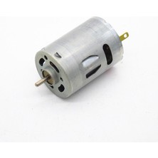 Emay Center RS385 Dc Motor 12-24V 8000 Rpm Paslanmaz Yüksek Hızlı Çelik Dişli RS-385 Yüksek Tork