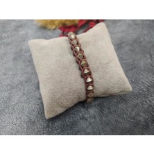 Hd Marketim Makrome İp Bileklik Dekoratif Tasarım Ayarlanabilir Bilezik