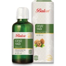 Balen Ceviz Yağı Soğuk Pres 50 ml x 3