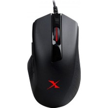 Bloody X5 Max 10.000 CPI 9 Tuş RGB 4M Bellek eSports Terlemeye Dayanıklı UV Kaplama Özel Yapım Optik Kablolu Siyah Oyuncu Mouse