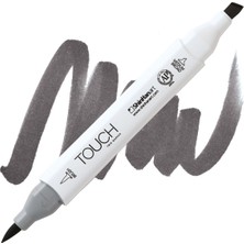 Shinhan Art Twin Brush Marker Fırça Uçlu Markör Kalem Warm Grey Wg8