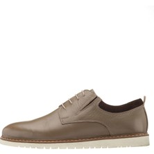 Costo Shoes 45,46,47,48,49,50 Numaralarda  AG4296 Vizon Deri Büyük Numara Erkek Ayakkabısı