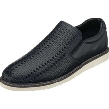 Costo Shoes 45 - 46 - 47 - 48 - 49- 50 AG8044-5  Lacivert 4 Mevsim Üst Kalite Termo Taban Büyük Numara  Erkek Ayakkabısı Rahat Geniş Kalıp