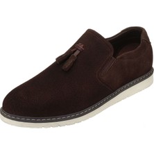 Costo Shoes 45 - 46 - 47 - 48 - 49- 50 AG8442 Kahve Süet Yazlık Üst Kalite Termo Taban Büyük Numara  Erkek Ayakkabısı Rahat Geniş Kalıp