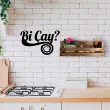 Bk Gift Dekoratif Doğal Ahşap Raf ve Bi Çay Duvar Süsü-4