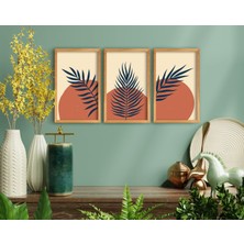 Bk Gift Dekoratif 3’lü Retro Ahşap Tablo-20