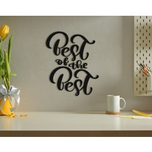 Bk Gift En Iyinin En Iyisi Ahşap Duvar Yazısı-1