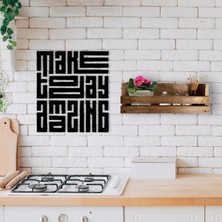 Bk Gift Dekoratif Doğal Ahşap Raf ve Duvar Süsü-8