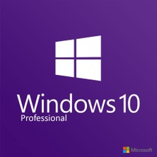 Microsoft Windows 10 Pro Dijital Ürün Anahtarı 32&64 Bit Uyumlu