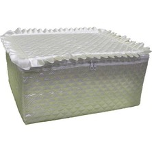 Dantelux Düz Üstten Fermuarlı Hurç 12206-C02-PATİKHURCU Krem