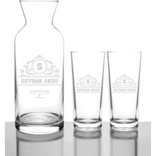 Bk Kişiye Özel Isimli Rakı Karaf Seti - 26