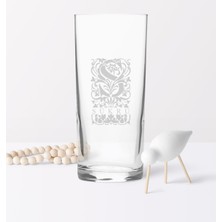 Bk Kişiye Özel Ş Baş Harfli ve Isimli Rakı Bardağı (Model 2)