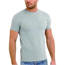 Yıldız Erkek Sıfır Yaka Lycralı T-shirt Fanila 1 Adet -90